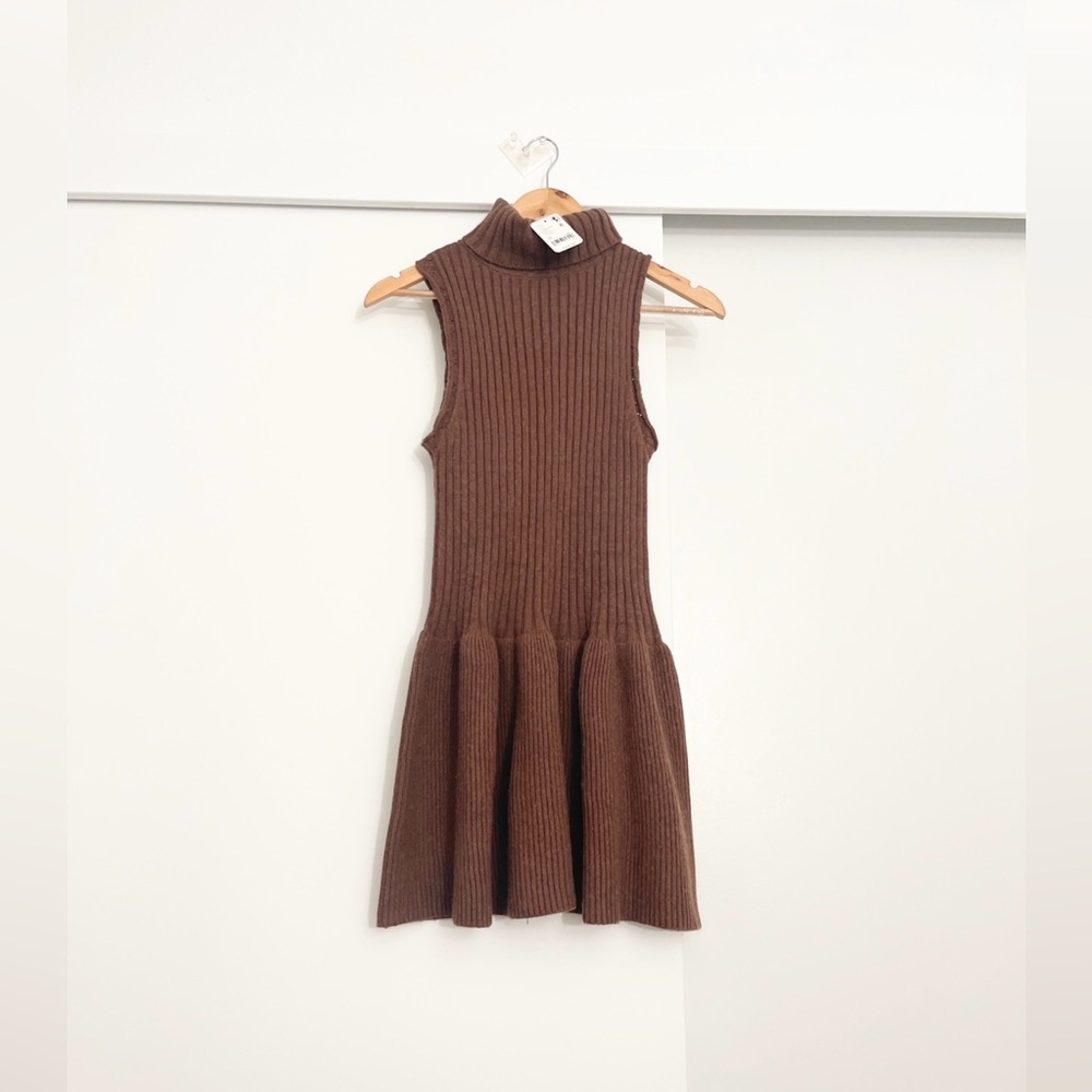 NWT Free People Millie Knit Mini Dress Wool Blend Size XS